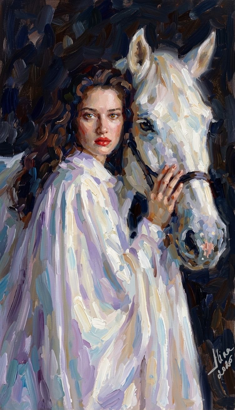 ArteDiAlina.com painting: White Emotion